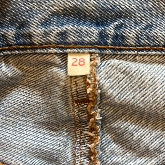 Levi’s button front denim maxi skirt - Picture 5 of 9